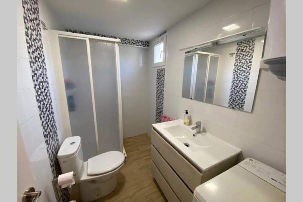 Magnifico Apartamento Con Vistas Al Mar, 1ª Linea อัลมูเญการ์ ภายนอก รูปภาพ