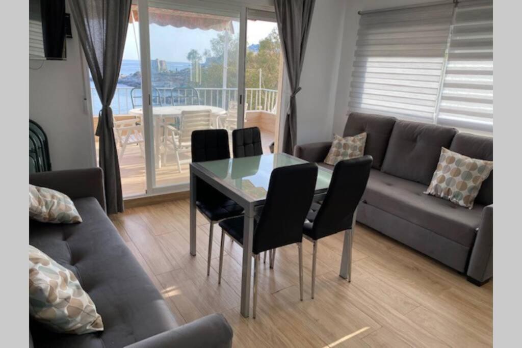 Magnifico Apartamento Con Vistas Al Mar, 1ª Linea อัลมูเญการ์ ภายนอก รูปภาพ