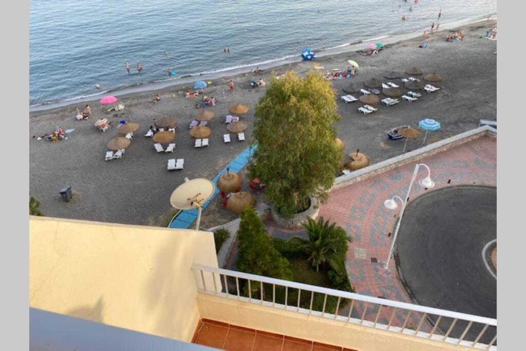 Magnifico Apartamento Con Vistas Al Mar, 1ª Linea อัลมูเญการ์ ภายนอก รูปภาพ